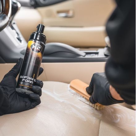 K2 Sofrano Pro Leather Cleaner Foam 250ml