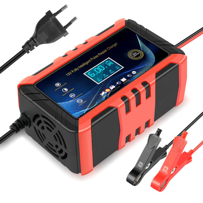 Pulse Repair Trickle Charger 12V 6A za Avtomobile in Motorje